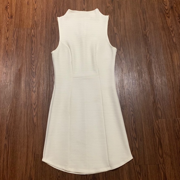 Fashion Nova Dresses & Skirts - Fashion Nova white ribbed dress. Never worn.
